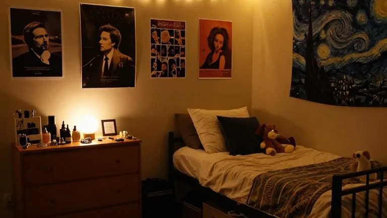 Illustration for: Student Chronicles Life Inside Her 14x12 Foot Room at Johns Hopkins
